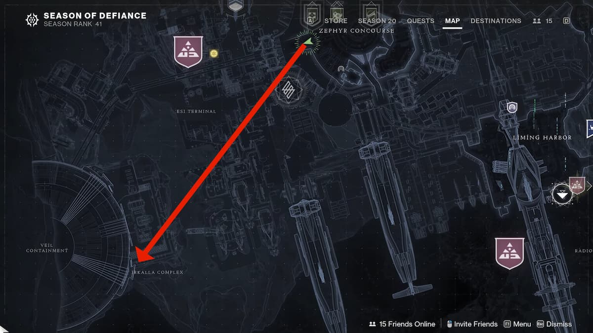 Where to Find Irkalla Complex Action Figure in Destiny 2 Lightfall