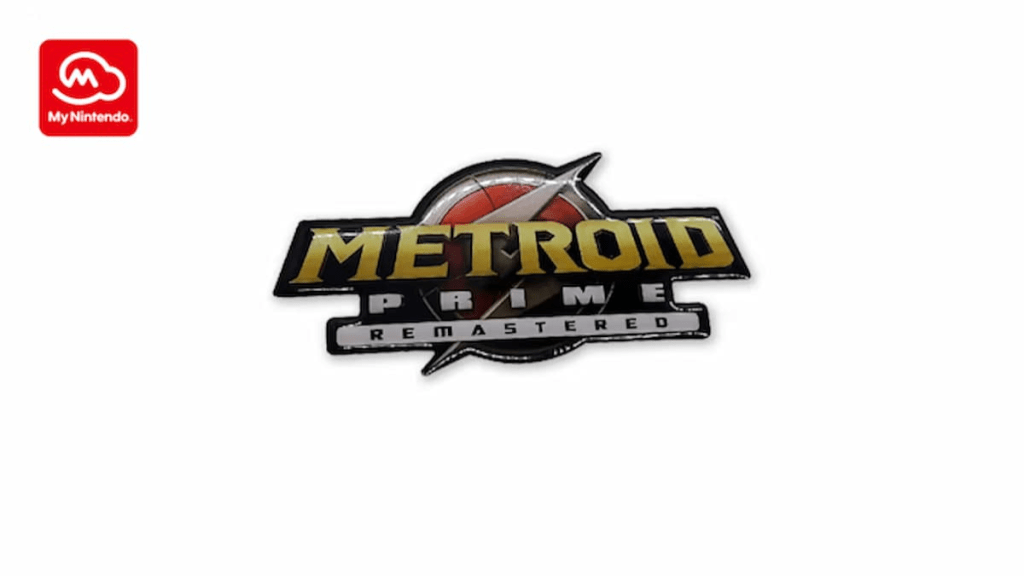 Metroid Prime Remastered Logo Pin