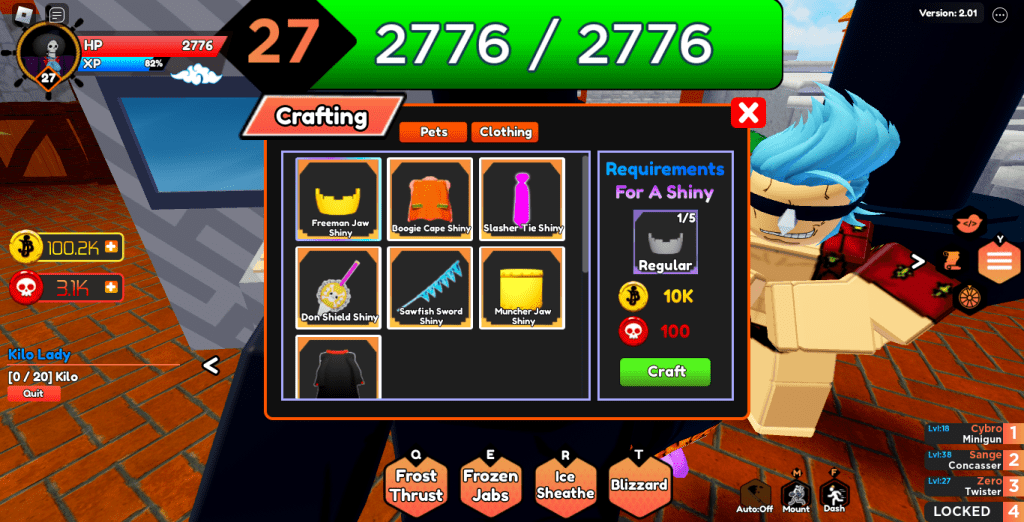 How to Get Shiny Accessories in Piece Adventures Simulator