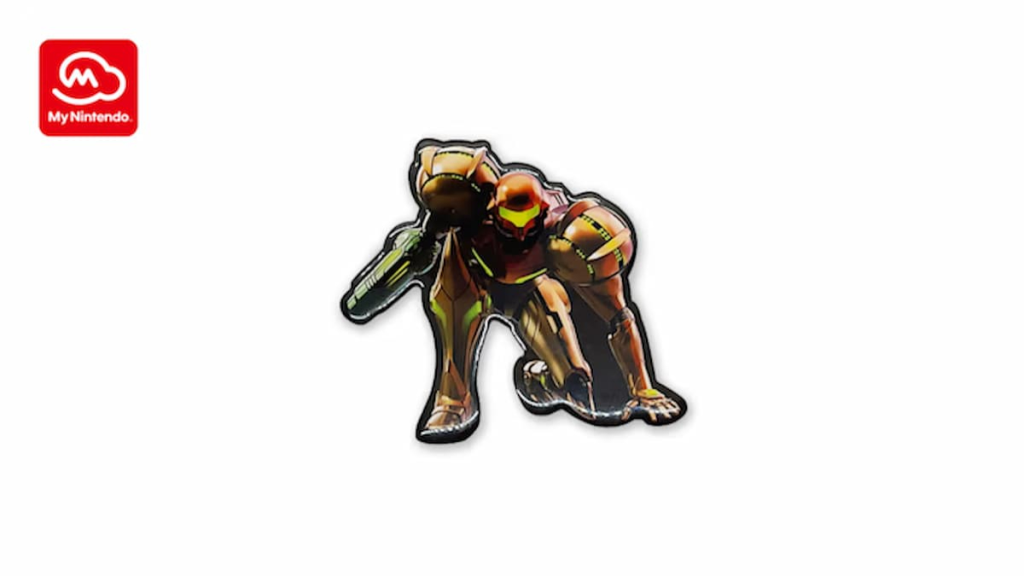 Samus Pin for Metroid Prime Remastered