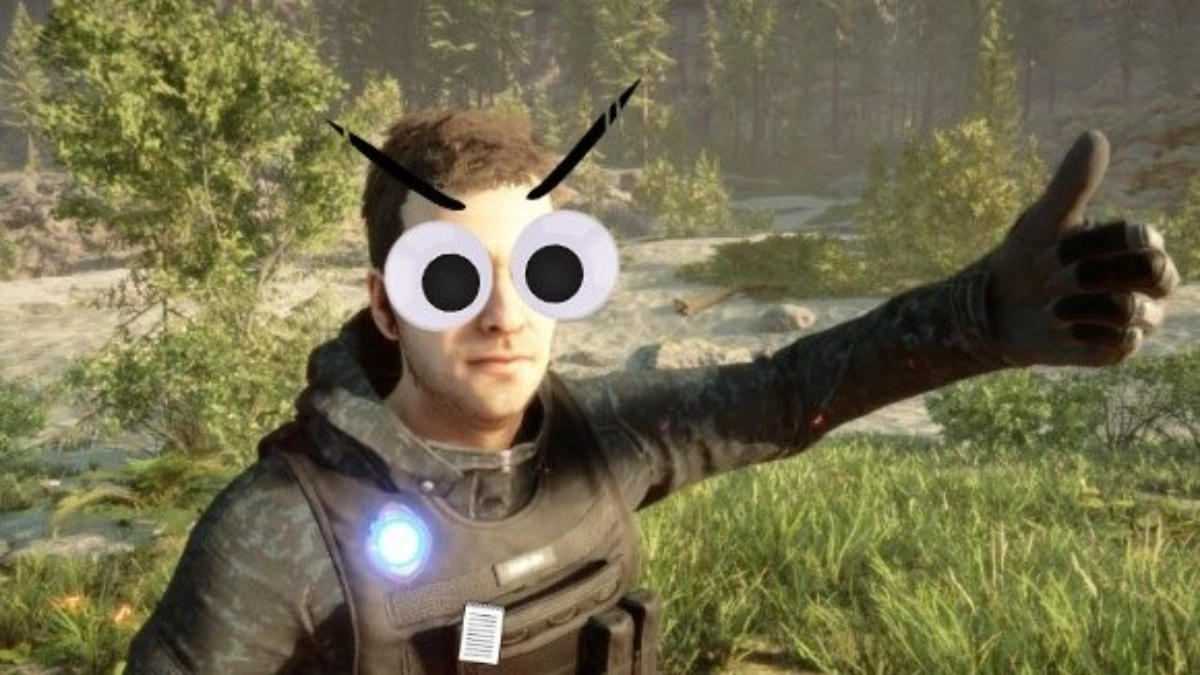 Sons of the Forest Kelvin with Googly Eyes