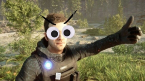 Sons of the Forest Kelvin with Googly Eyes