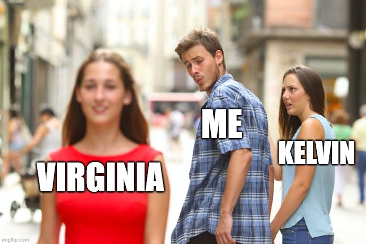 Sons of the Forest Virginia vs Kelvin Meme