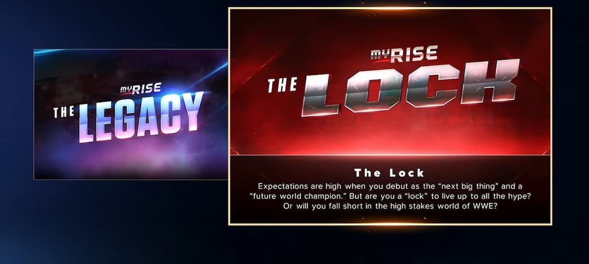 WWE 2K23 MyRise The Lock Unlockables