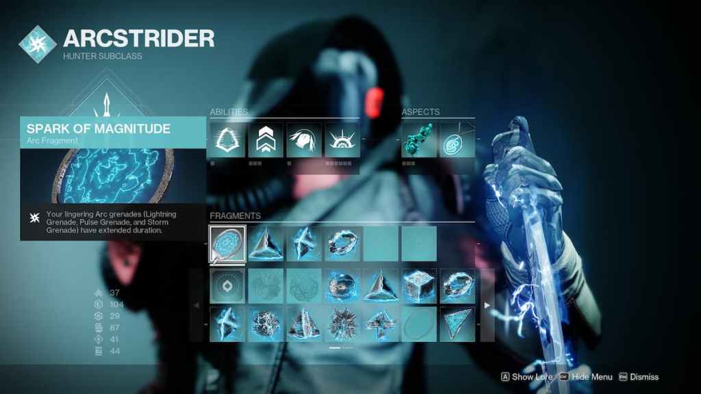 Best Arc Hunter Build For Destiny 2 Lightfall - Fragment.