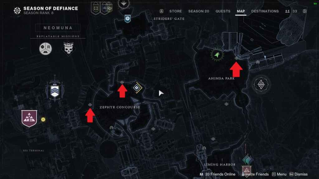 How to fix Neomuna chests not registering in Destiny 2 map location