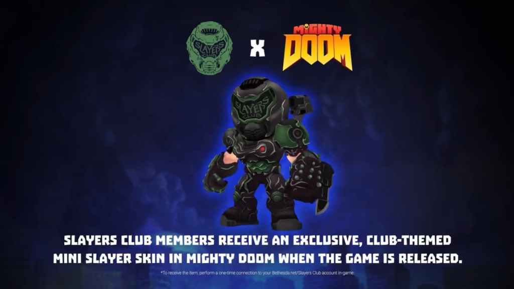 How to get the Slayers Club Skin in Mighty Doom - Gamer Journalist