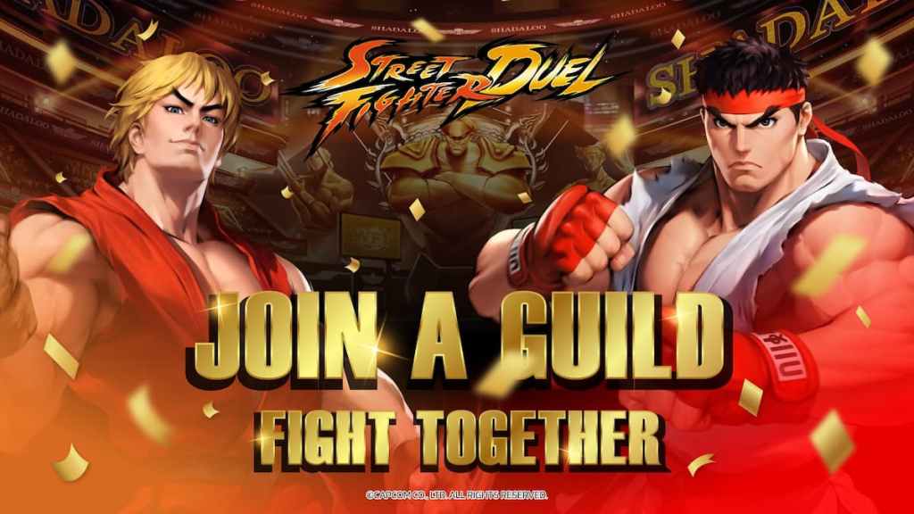 How to leave guild in Street Fighter Duel join a guild screen