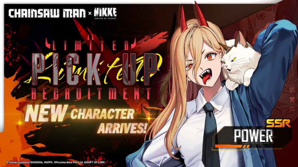 How to unlock Chainsaw Man characters in Nikke Goddess of Victory power