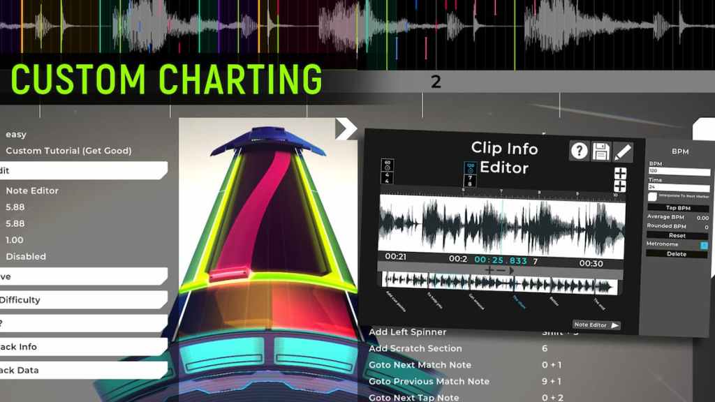 spin rhythm XD custom charts