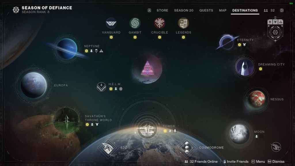What happens to the Traveler in Destiny 2 Lightfall Traveler image