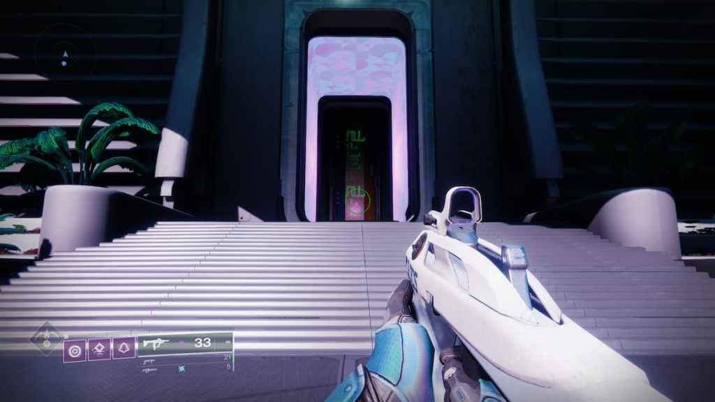 Where to find the Hall of Heroes in Destiny 2 Lightfall - doorway leading to the hall. 