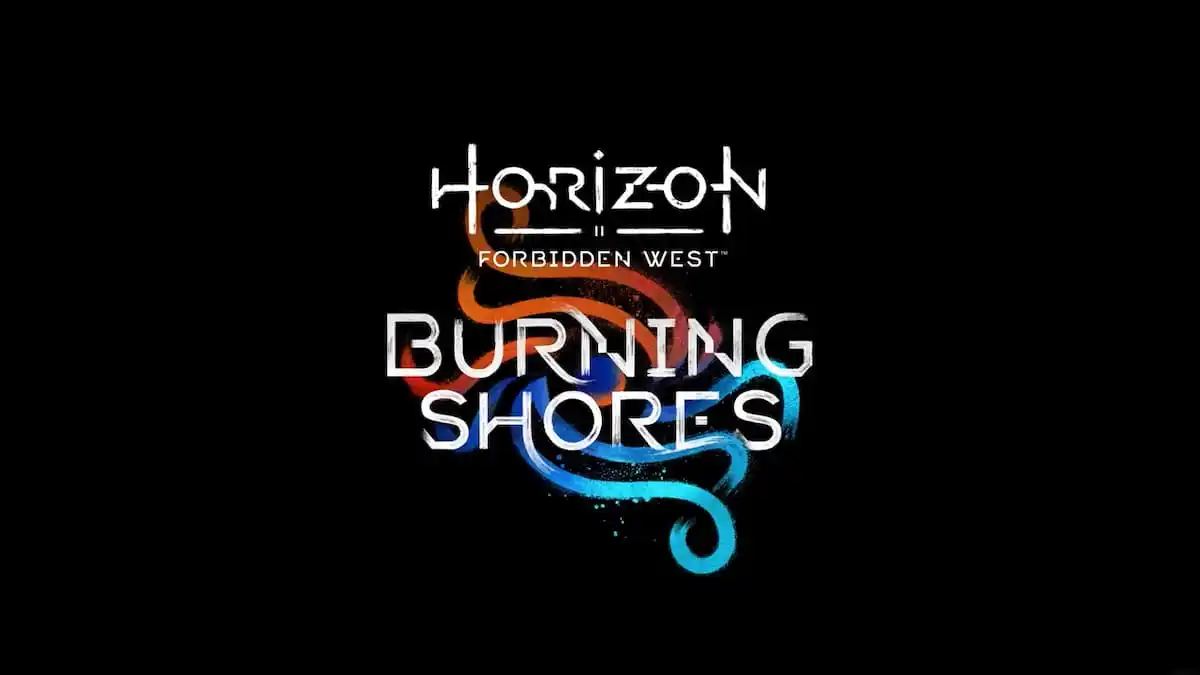 Horizon Forbidden West Burning Shores Title