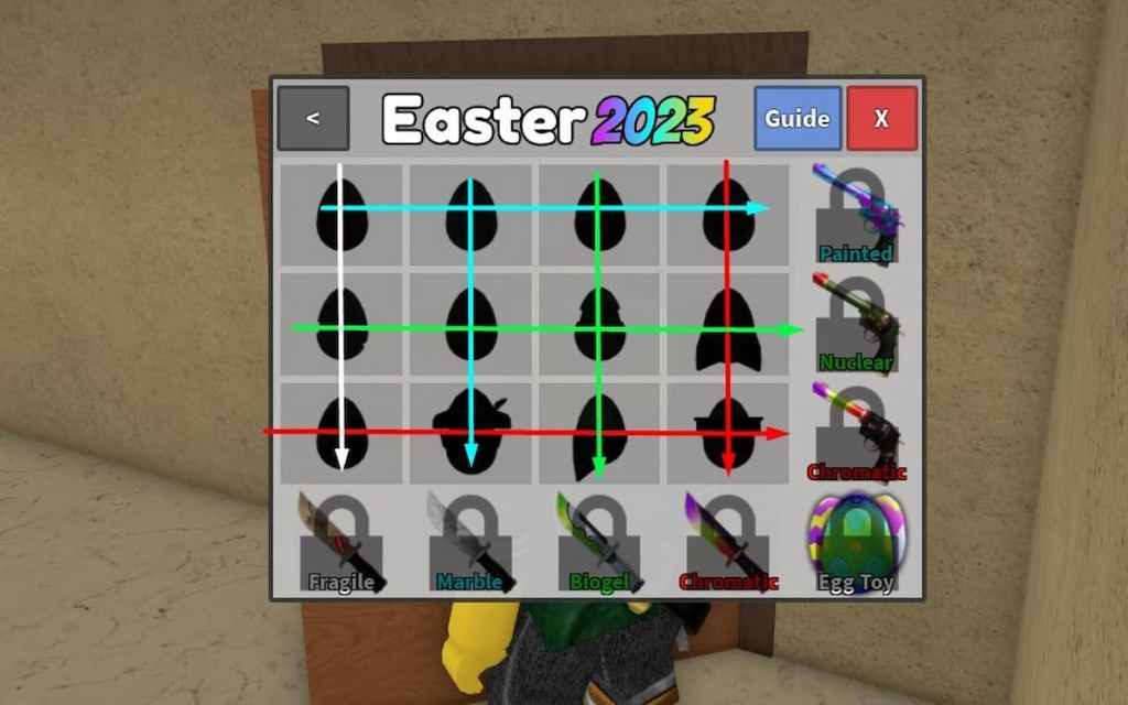 How To Find All 12 Rare Eggs In Roblox Murder Mystery 2