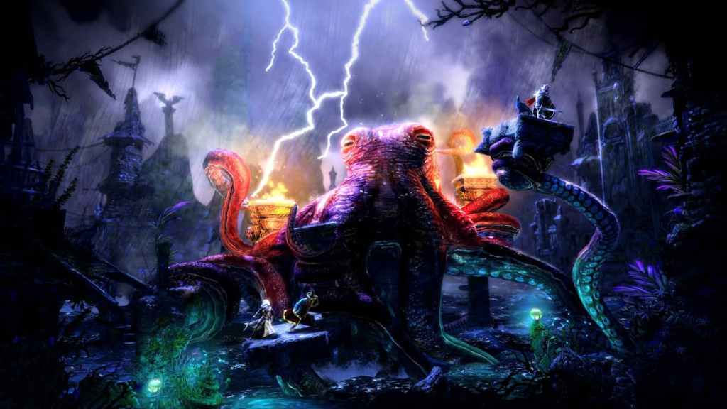 Octopus Monster in Trine 2