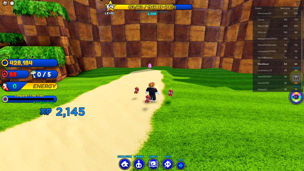 How to Find all Eggs in Roblox Sonic speed Simulator Egg # 13