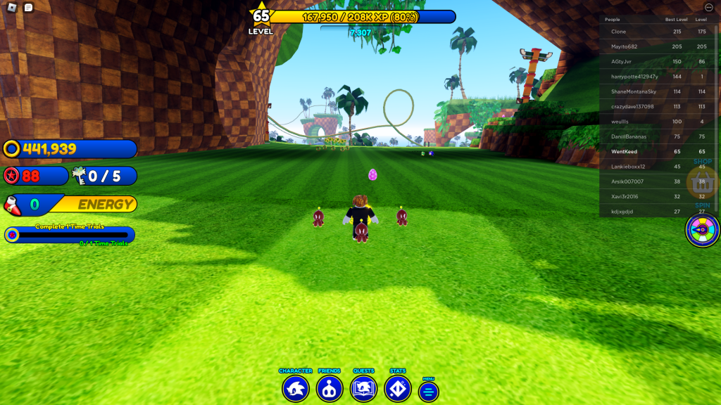 How to Find all Eggs in Roblox Sonic speed Simulator Egg # 14