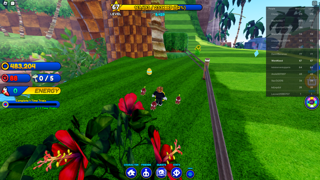 How to Find all Eggs in Roblox Sonic speed Simulator Egg # 17