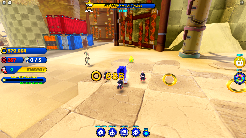 How to Find all Eggs in Roblox Sonic speed Simulator Egg # 47