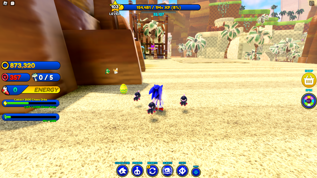 How to Find all Eggs in Roblox Sonic speed Simulator Egg # 58