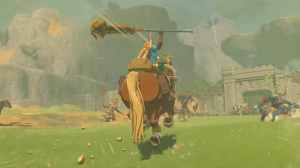 Link Attacking Enemies in Zelda Tears of the Kingdom