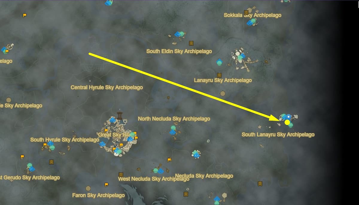 How to Complete The South Lanayru Sky Crystal Shrine in Tears of the ...