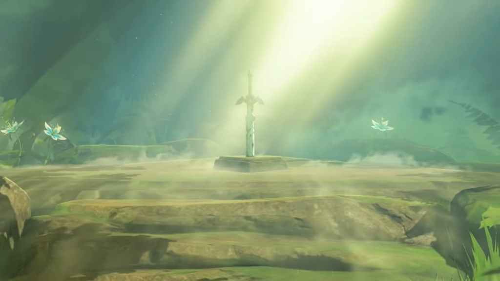 The Master Sword in Breath of the Wild