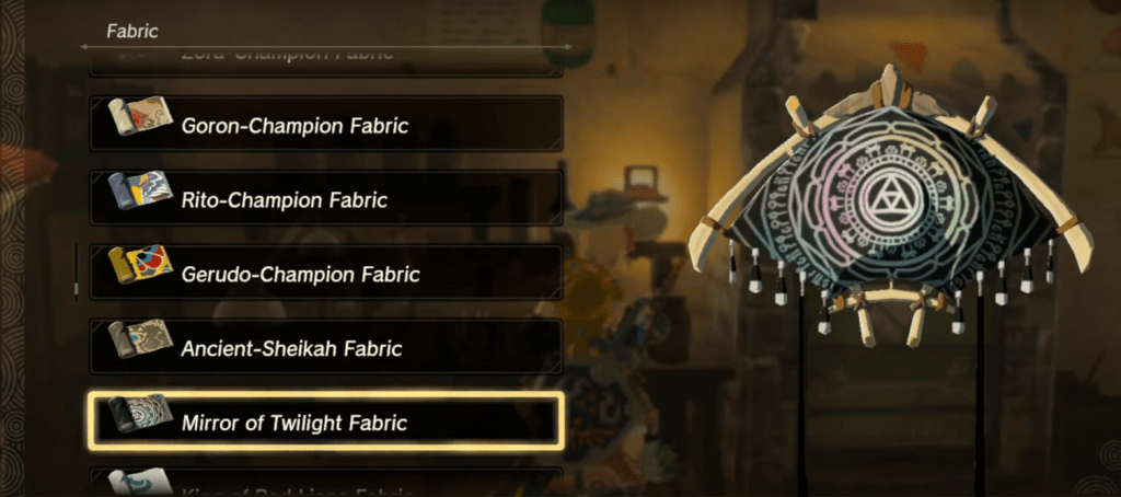 Best Paraglider Skins in Tears of the Kingdom, Ranked mirror of twilight