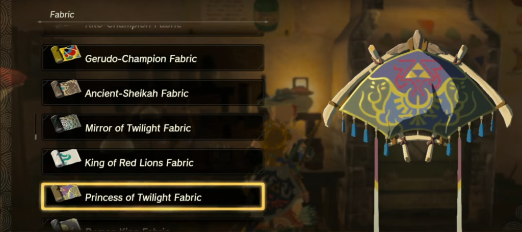 Best Paraglider Skins in Tears of the Kingdom, Ranked princess of twilight
