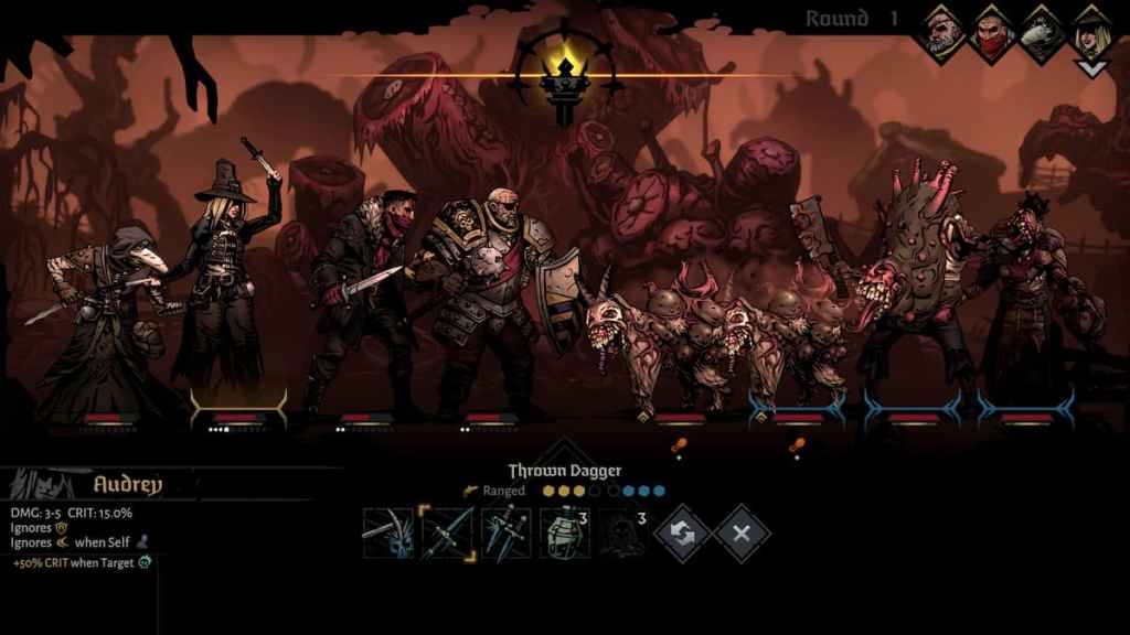 How to Equip Trinkets in Darkest Dungeon 2 battle