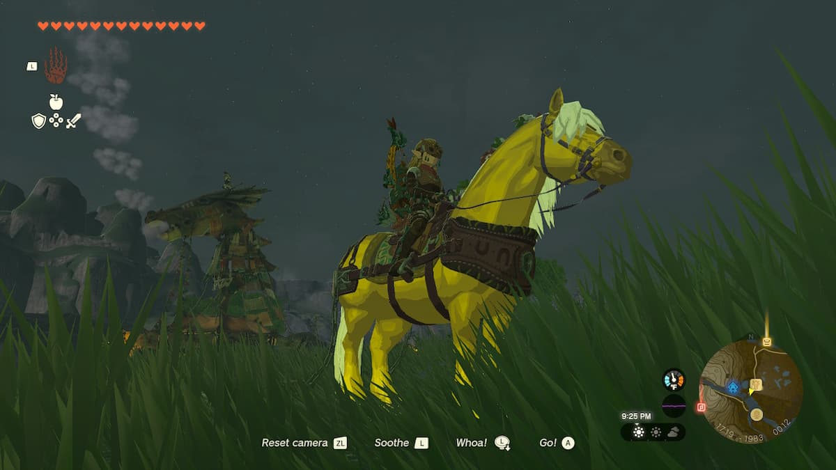 Zelda Tears of the Kingdom Golden Horse Stats Is It Worth Taming