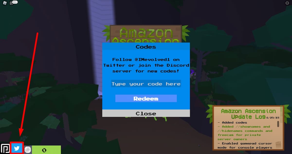 Roblox Amazon Ascension Codes