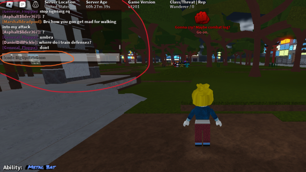 Codes in Roblox One Shot