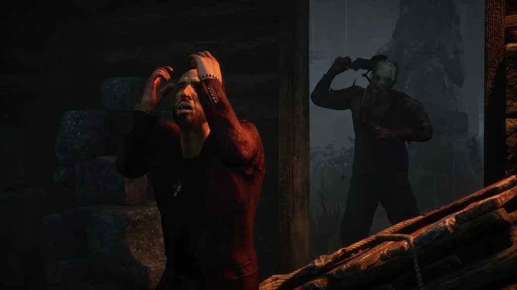 Nicolas Cage Freaking Out in Dead by Daylight