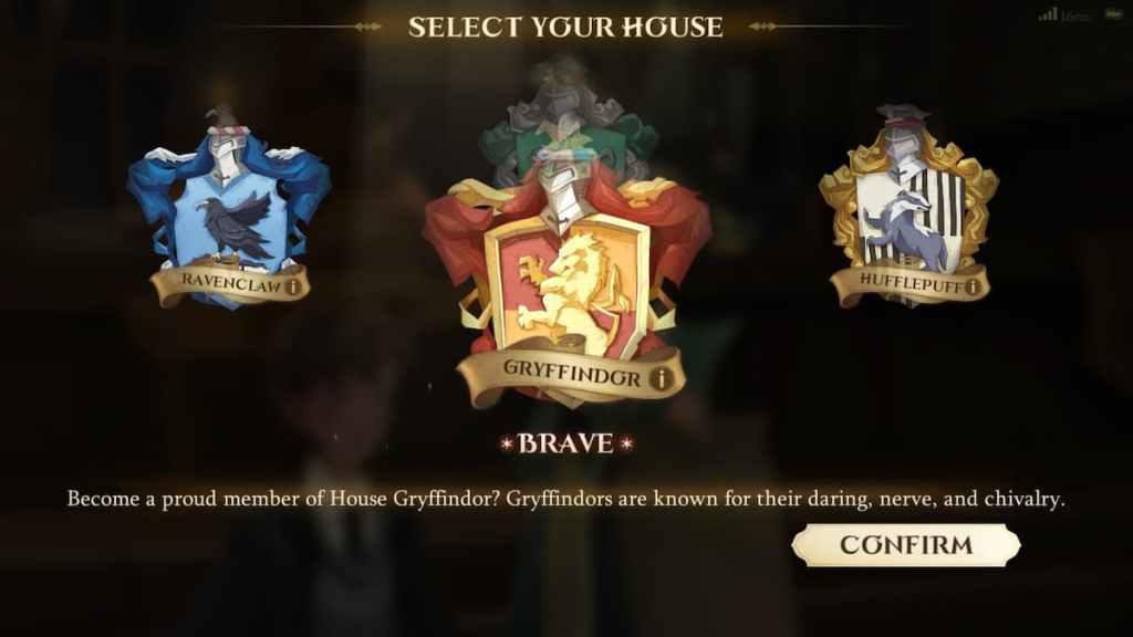 Which House to choose in Harry Potter Magic Awakened decision