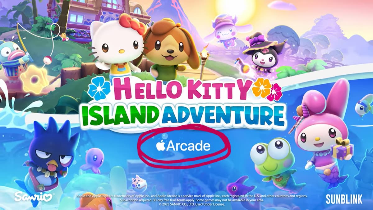 Hello Kitty Island Adventure Trailer Artwork