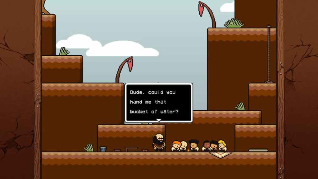 Orphans and Caretaker in LISA The Painful