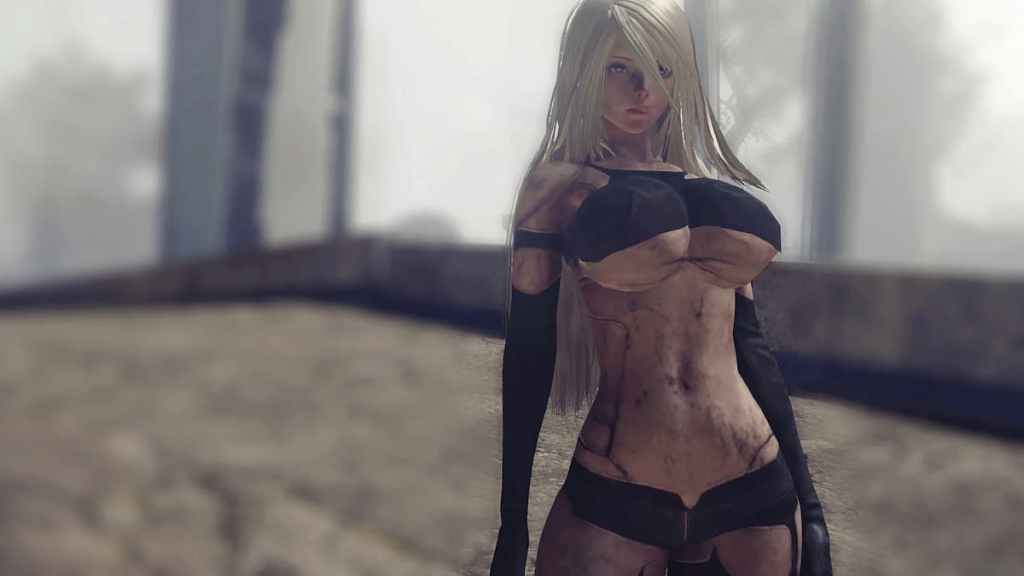 A2 Extra Tiddy and Less Clothes Mod for Nier Automata