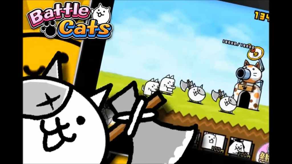 Battle Axe Cat in Battle Cats