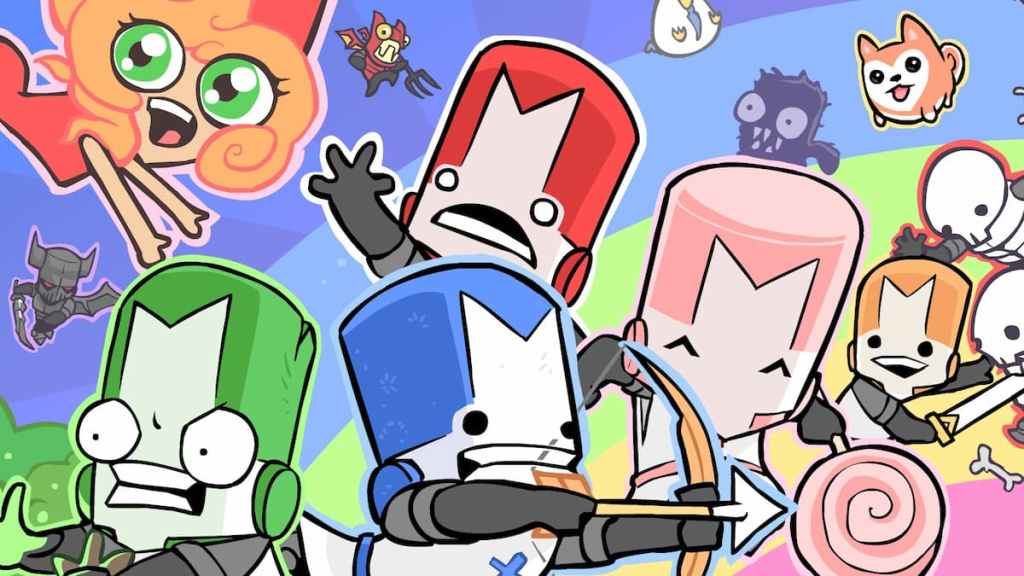 Characters in Castle Crashers Remastered
