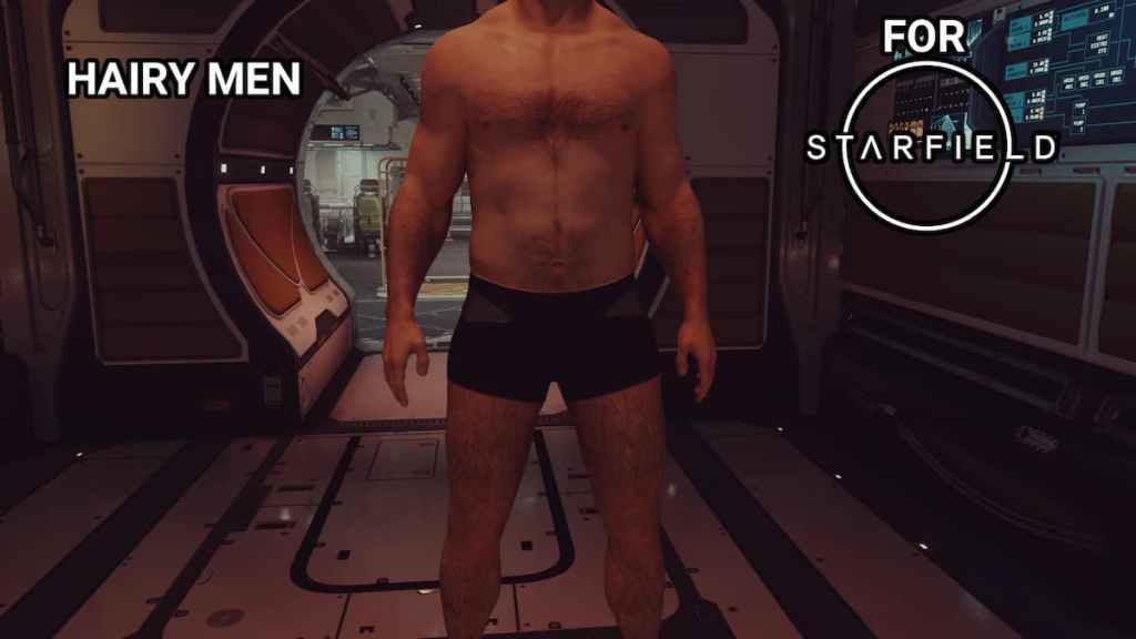 Hairy Men for Starfield Mod