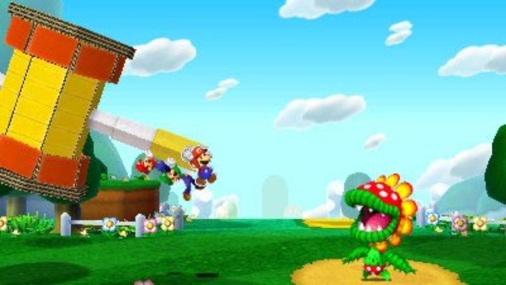 Mario and Luigi Paper Jam Screenshot