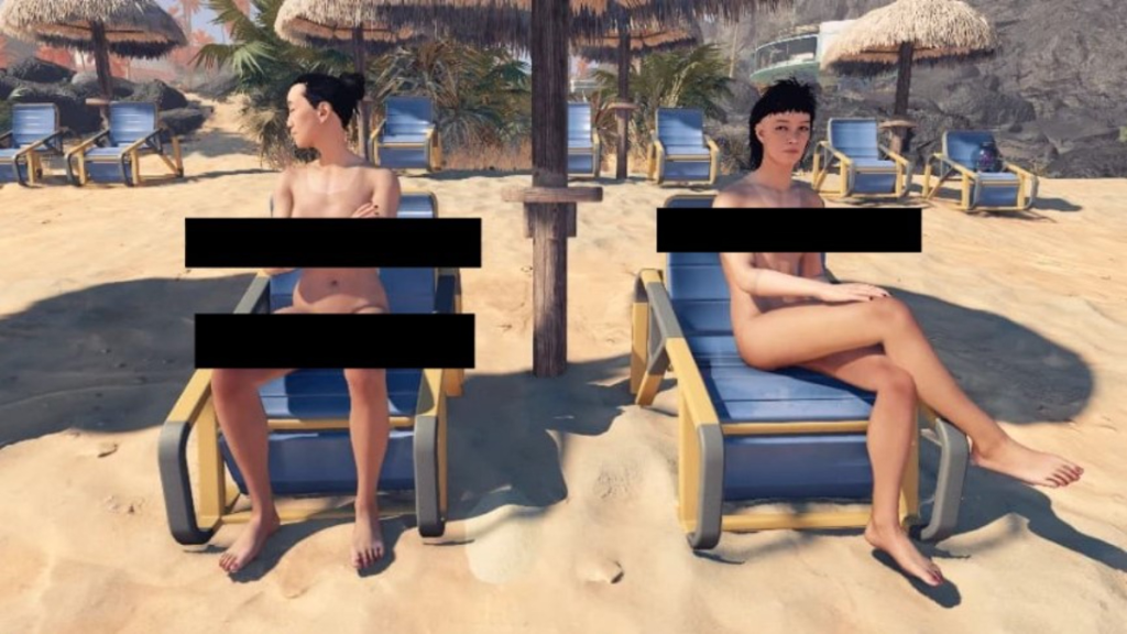 Naked Swimsuit Replacer Starfield Mod