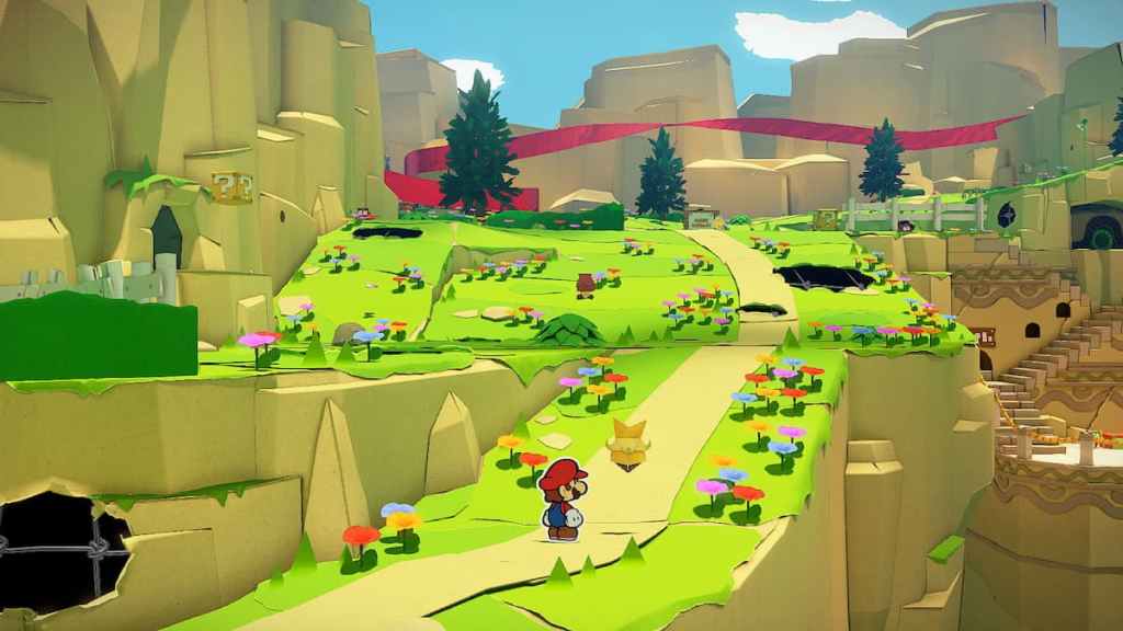 Paper Mario The Origami King Screenshot