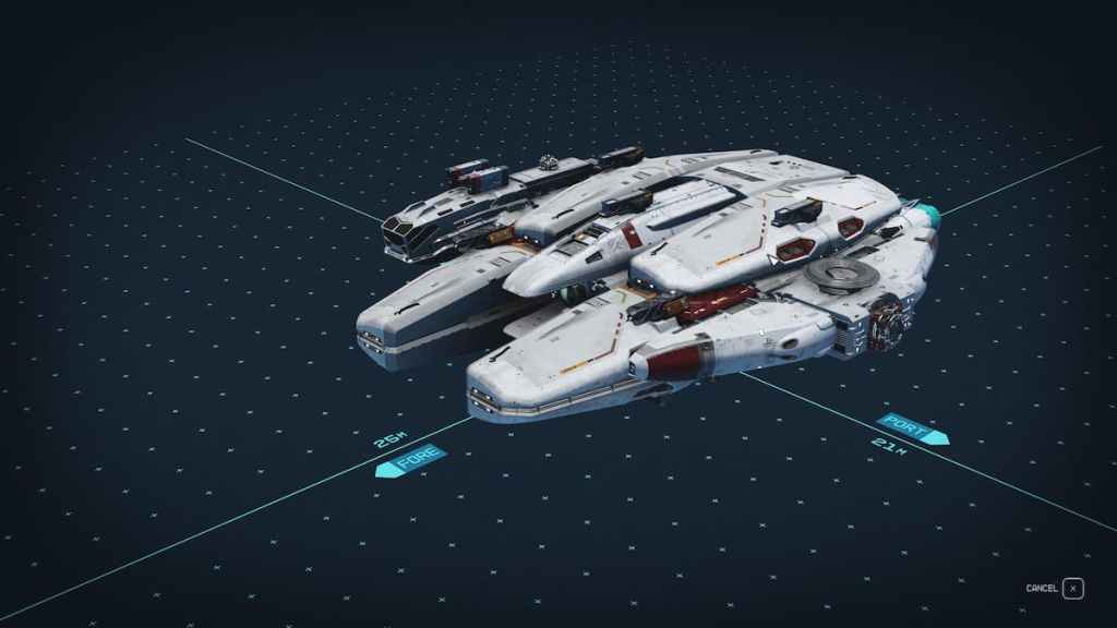 Best Ship Designs by Starfield Community falcon