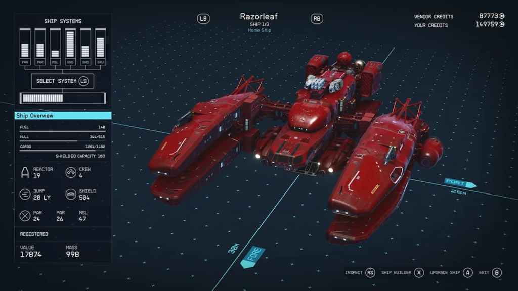 Best Ship Designs by Starfield Community lobster