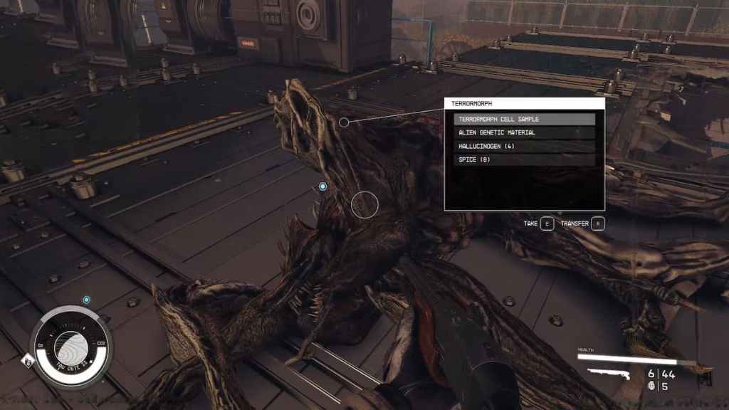 How to Beat Terrormorphs in Starfield loot
