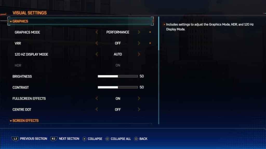 Best Spider-Man 2 Settings for Performance options
