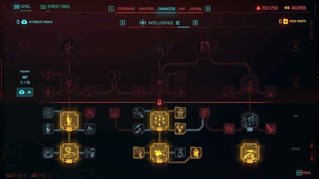 Best Weapons for Netrunner in Cyberpunk 2077 2.0 INT skill tree