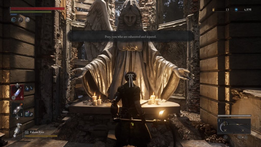 Pray Statue in Lies of P